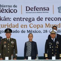 Cuando México trabaja unido, no hay desafío que no podamos enfrentar: Presidenta Claudia Sheinbaum entrega reconocimientos a servidores públicos por Plan Kukulkán que garantizó seguridad en la Copa Mundial FIFA 2026