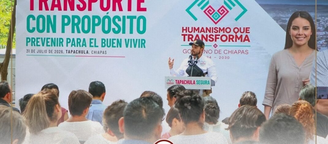 “Las y los transportistas son las venas y las arterias de Chiapas”: Aparicio Avendaño