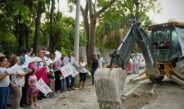 Paco Chacón da inicio a obra de Calles Humanistas en la colonia Juan Crispín de Tuxtla Gutiérrez